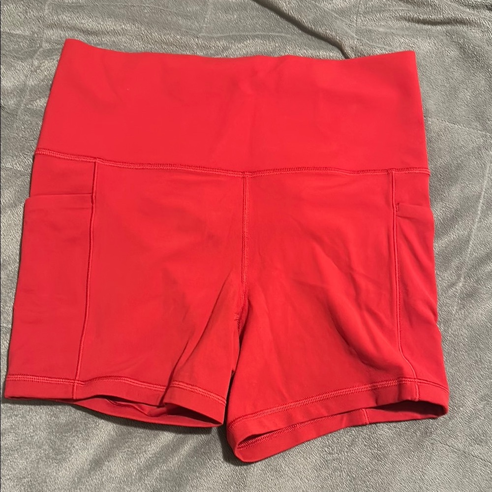 Athleta red shorts